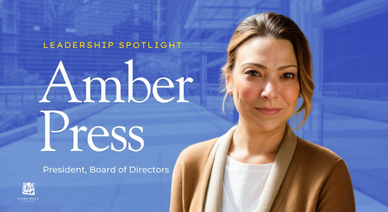 Meet Amber Press: Gads Hill Center's Newly Elected Board President